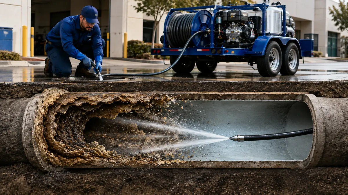 Sewer Pipe Descaling in Lindsay